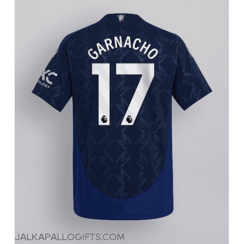 Manchester United Alejandro Garnacho #17 Vieraspaita 2024-25 Lyhythihainen